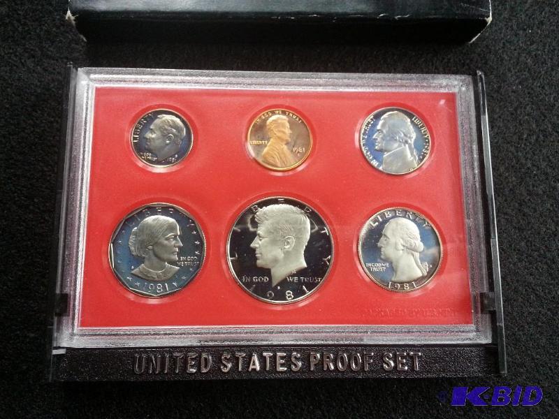 1981 US Mint Proof Set