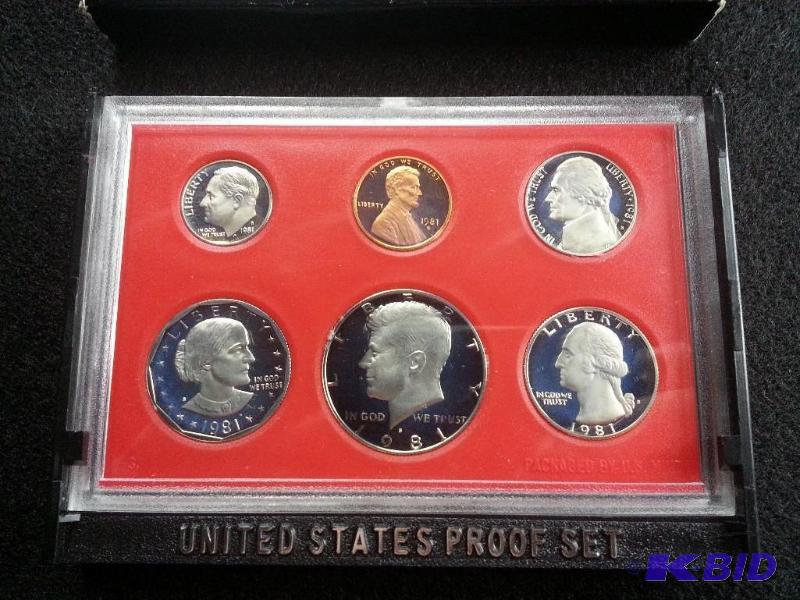 1981 US Mint Proof Set