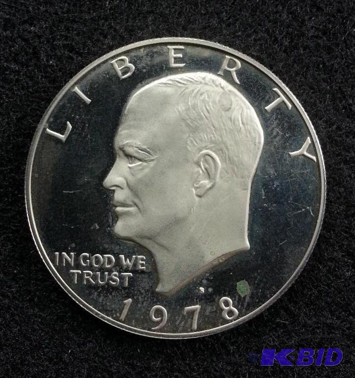 1978 Eisenhower Proof Dollar Coin