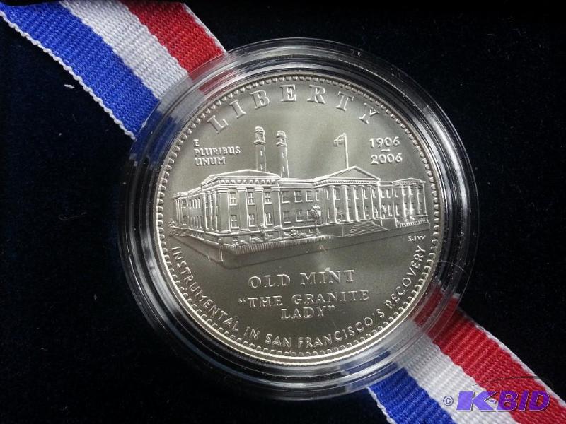 2006 San Francisco Old Mint Silver Dollar Commemorative US Mint