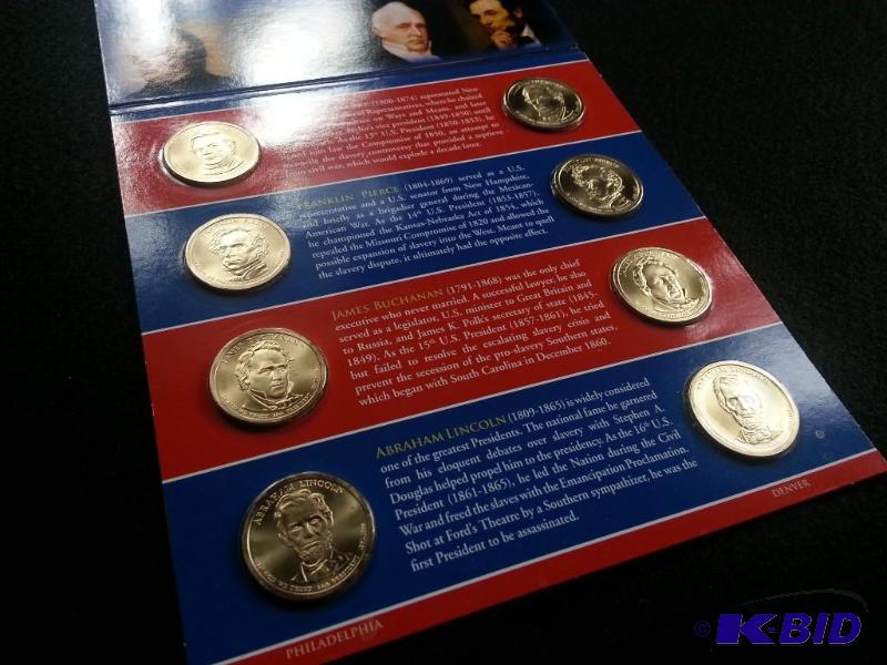 2010 US Mint Presidential $1 Uncirculated Set