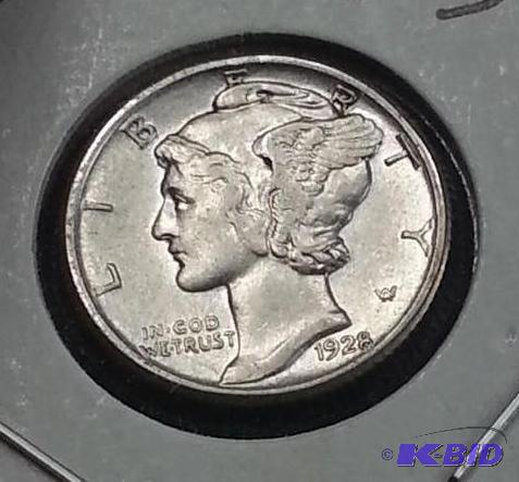 1928 P Mercury Dime