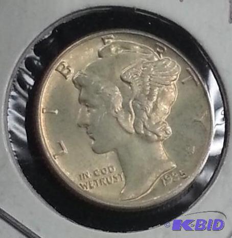 1935 P Mercury Dime Mint State