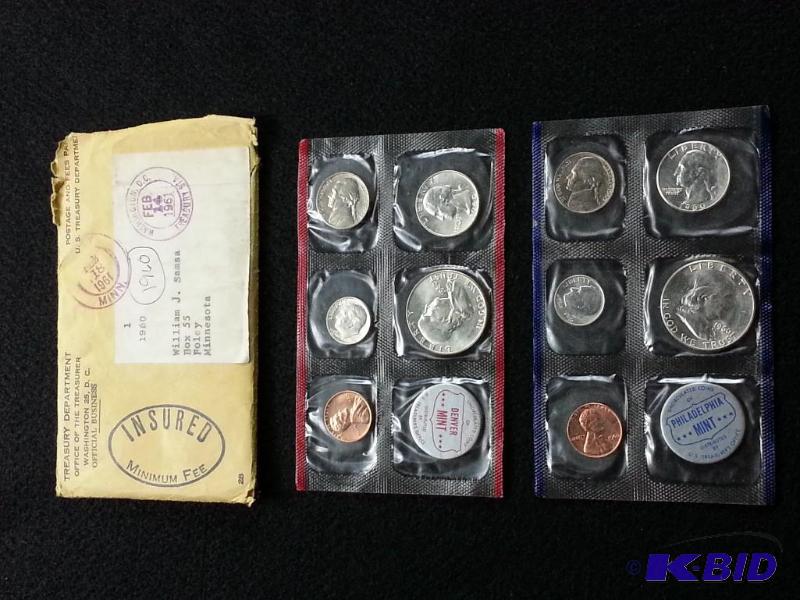 1960 US Mint Silver Uncirculated Set