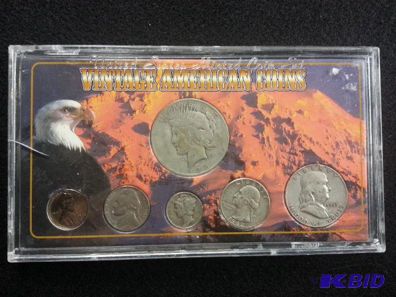 Vintage American Coin Set -- Silver, Silver, and more Silver