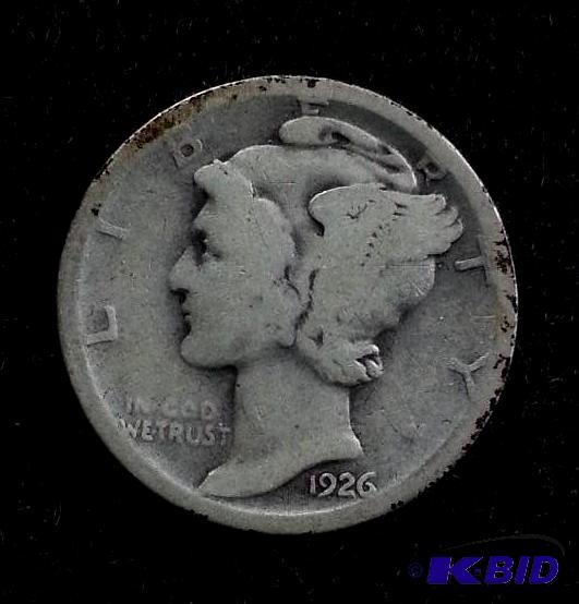 1926 D Mercury Dime -- Semi Key Date