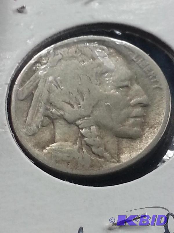 1913 D Buffalo Nickel Variety 1 Mound