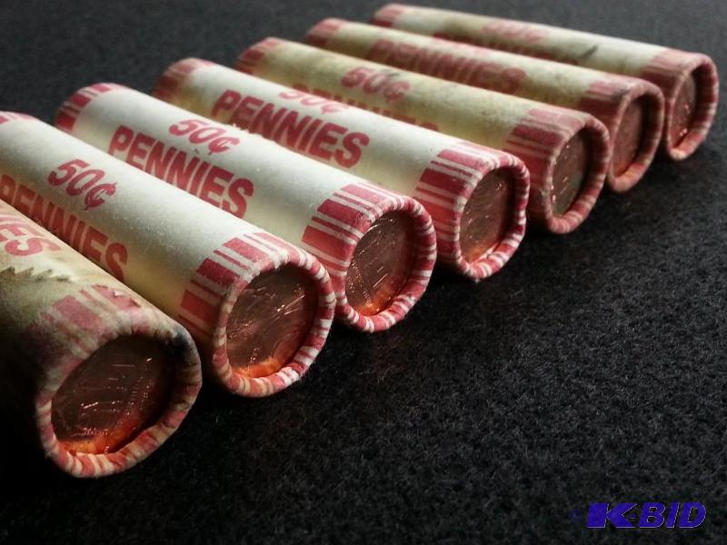 (7) Rolls of 2009 D Log Cabin Cents