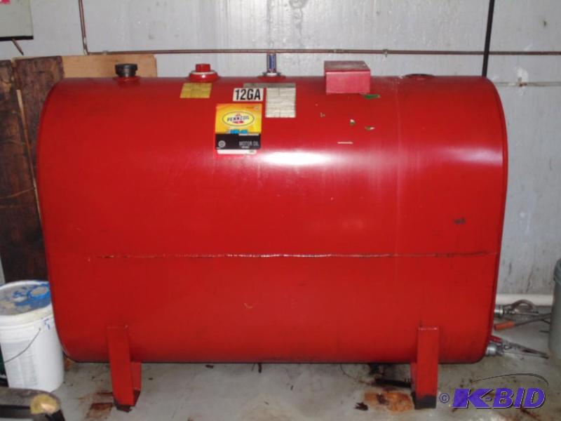Large Above Ground Holding Tank for Flammable Liquids