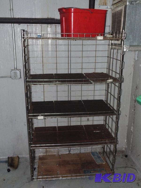 5 Metal Shelving Unit