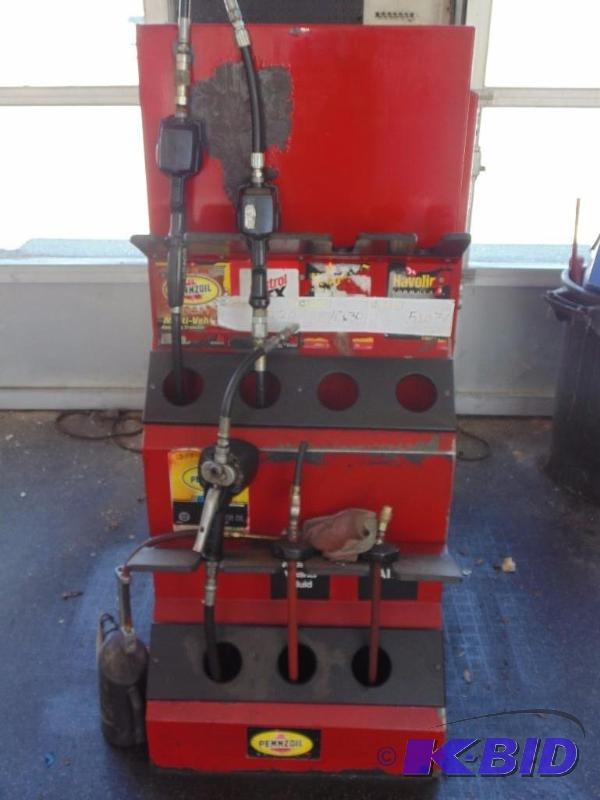 Auto Mechanic Computer Display Stand