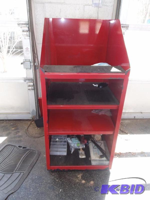 Auto Mechanic Computer Display Stand