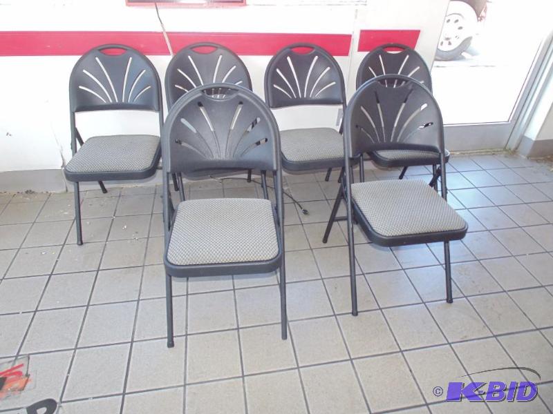 Lot of 6 Folding Chairs