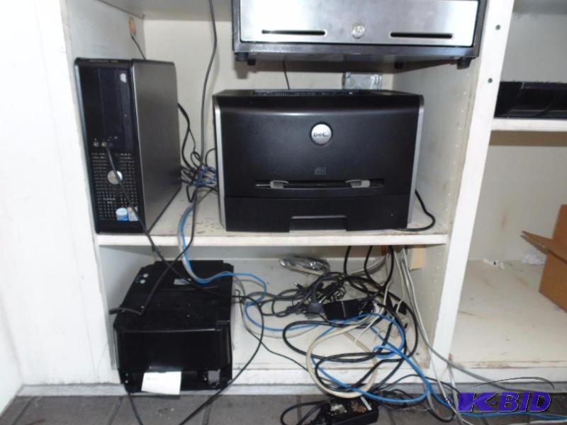 Dell Intel Core 2 Optiplex 755 Computer w Dell Printer
