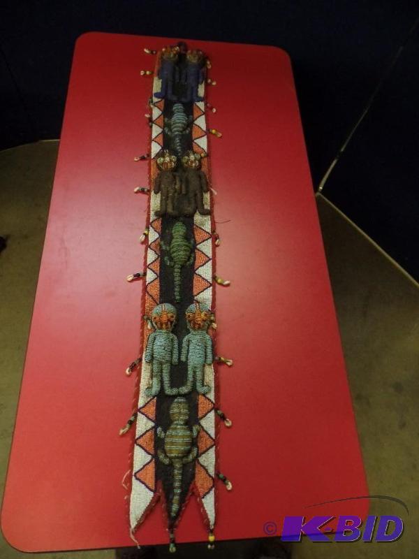 Handmade Beaded Wall Hanging
