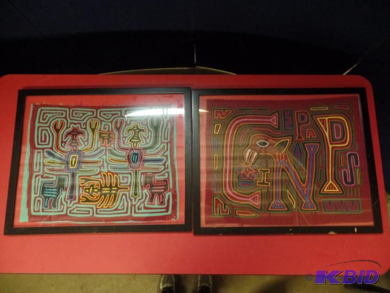 2 Framed Art Pieces