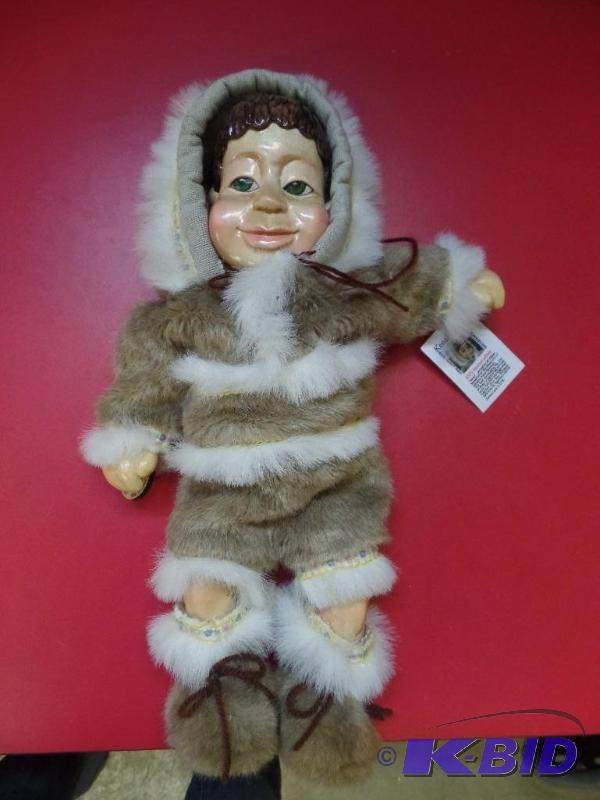 Hand Carved Naber Doll Kenai #124 Limited Edition