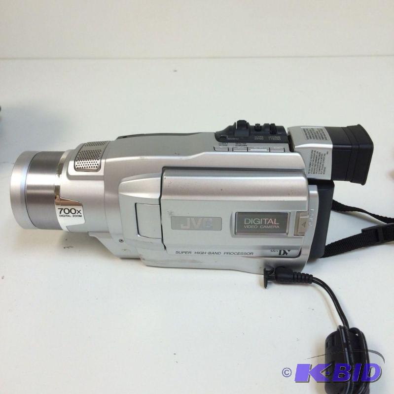 lot 13 image: JVC MiniDV Camcorder M odel GR-DVL120U Has ...
