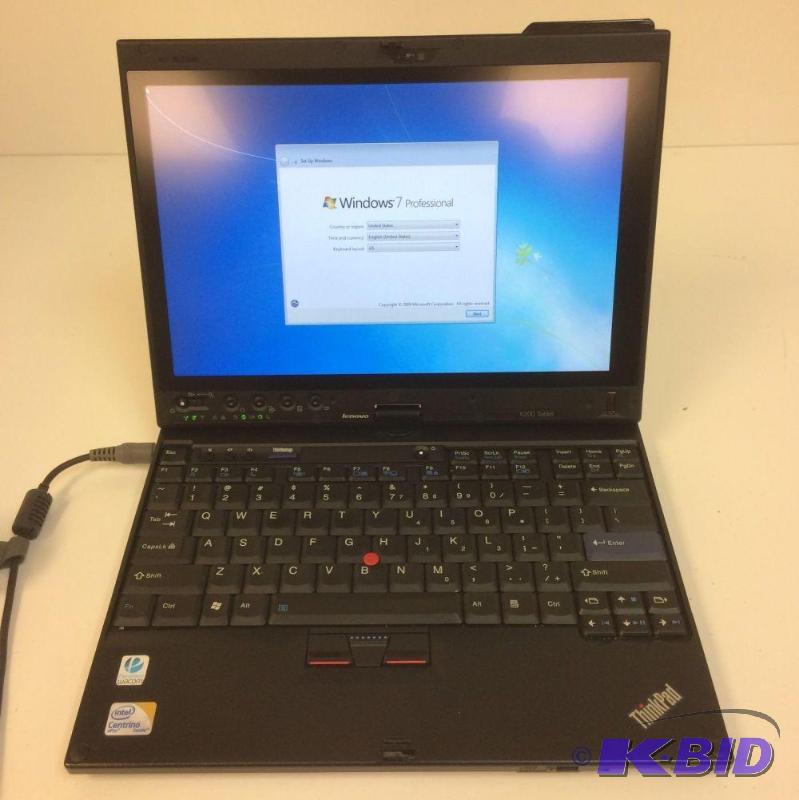 lot 2 image: Lenovo ThinkPad x200 Personal Laptop  Tablet...