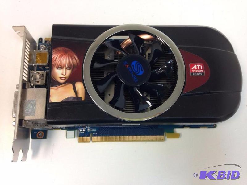 lot 20 image: Sapphire ATI Radeon HD 5770 (100283-2L) 1GB G...