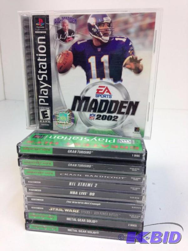 lot 21 image: Lot of (8) Playstation Video Games...