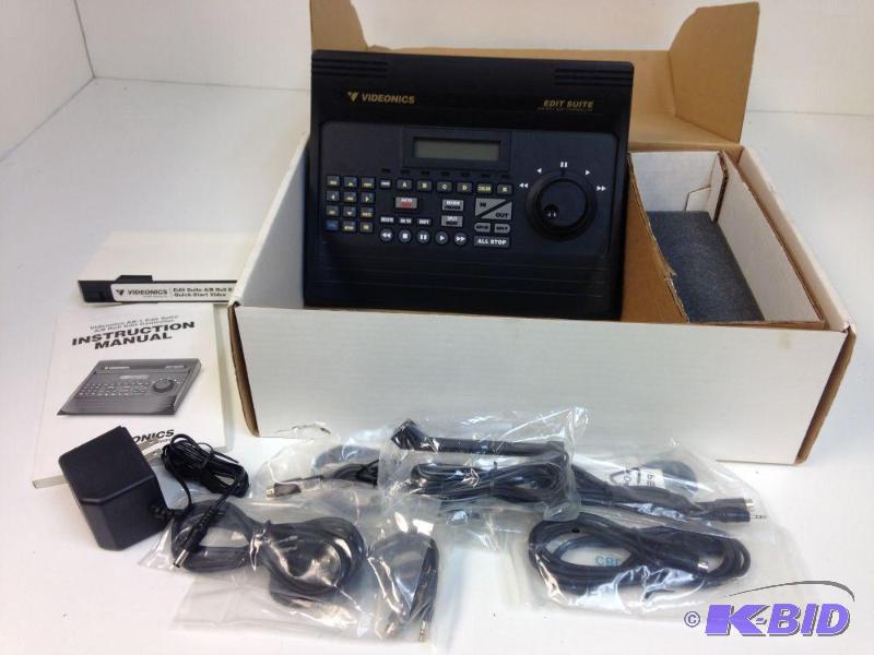 lot 34 image: NEW Videonics Edit Suite AB Roll Edit Contro...