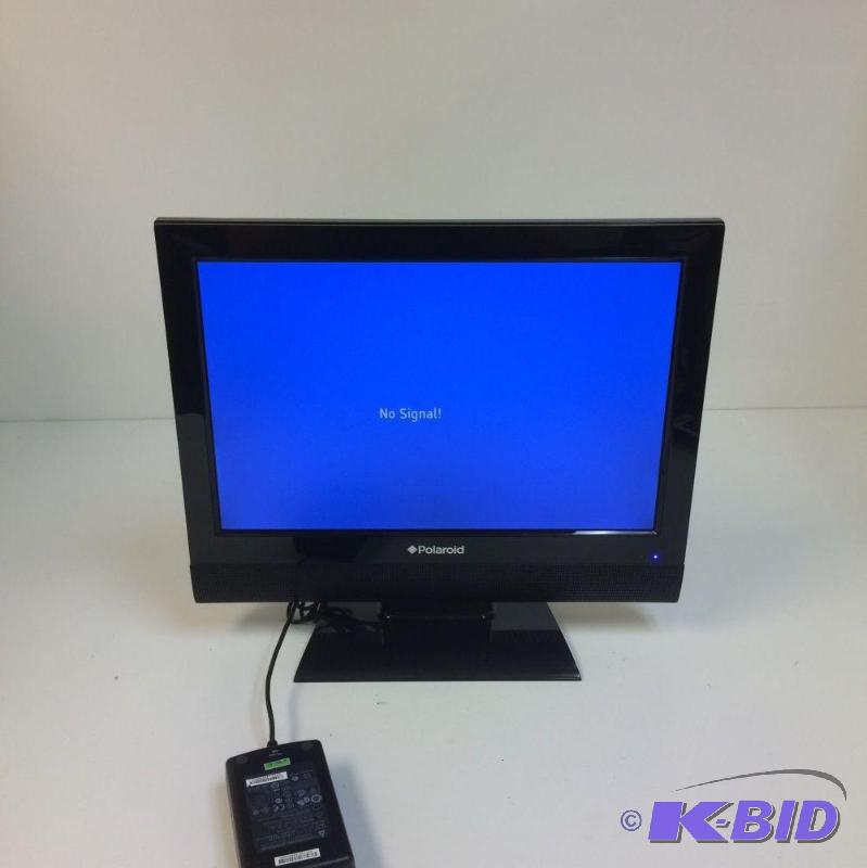 lot 6 image: Polaroid 11.5" x 9" LCD TV Tested ...
