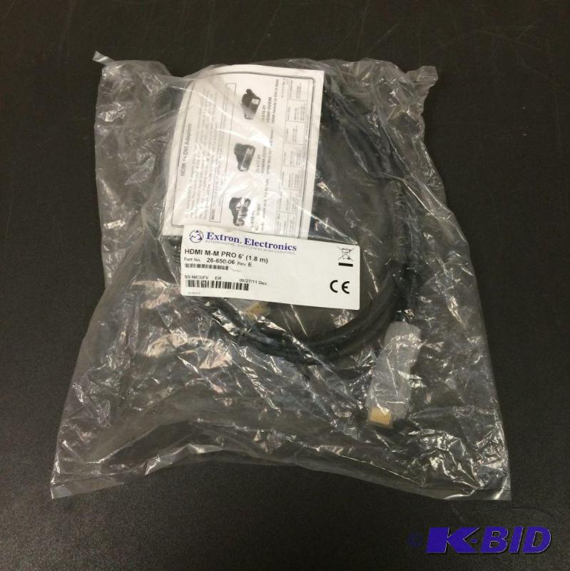lot 8 image: NEW Extron Electronics HDMI M-M Pro 6 HDMI C...