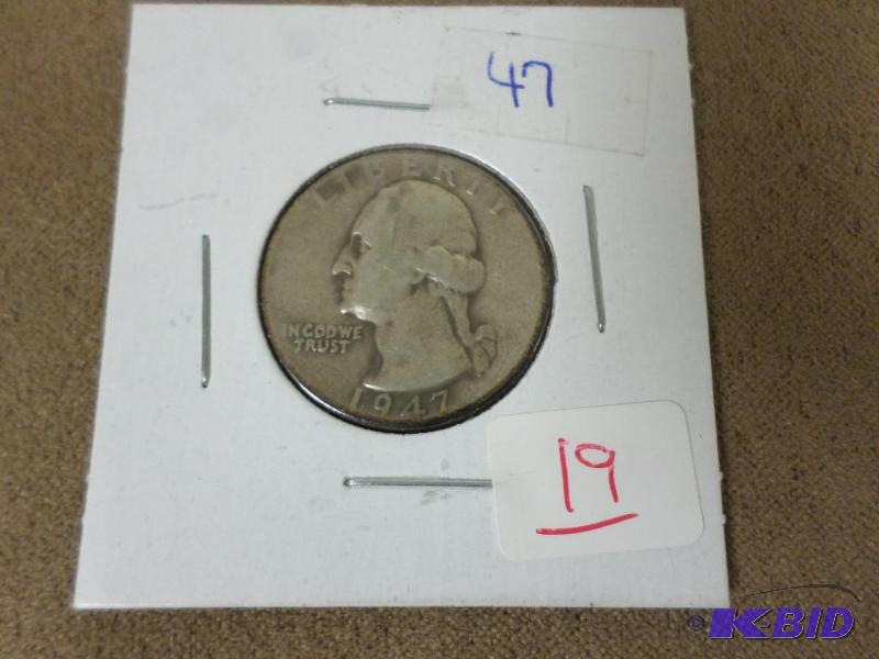 1947 Washington Quarter...