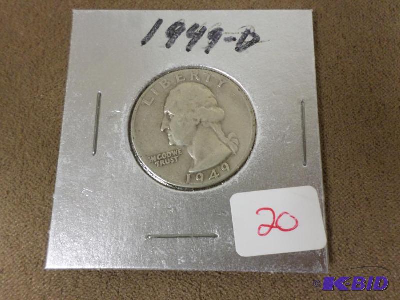 1949-D Washington Quarter...