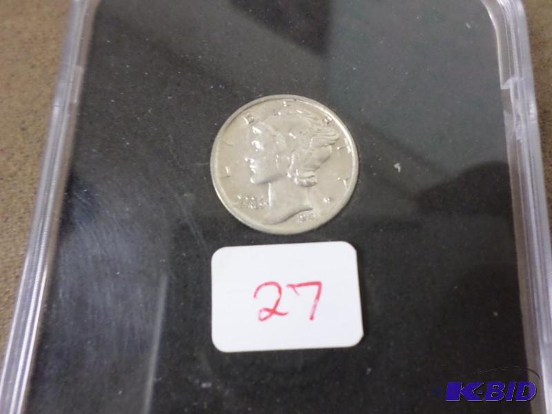 1941 Mercury Dime, BU...
