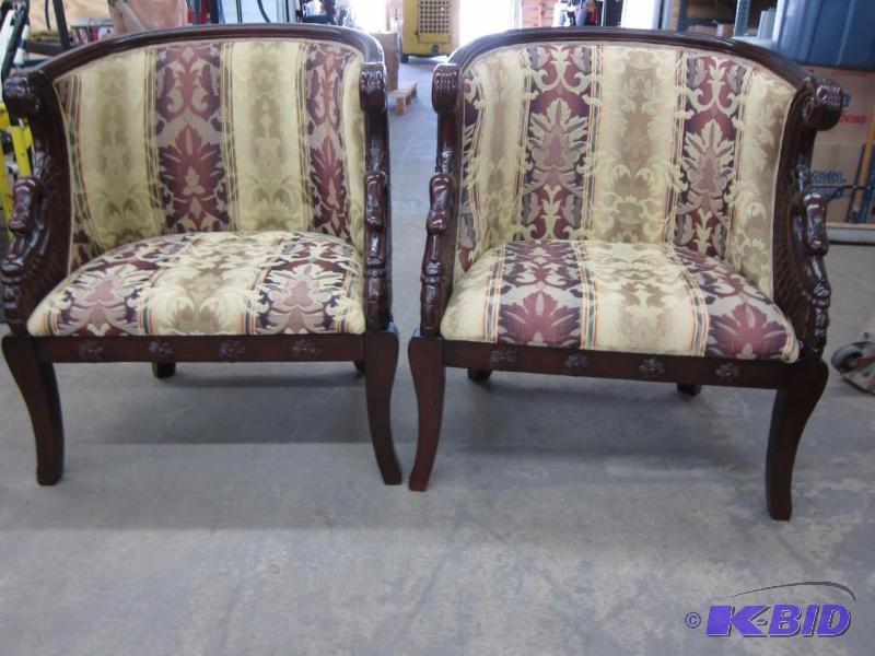 Wood and Upholstered Chairs
