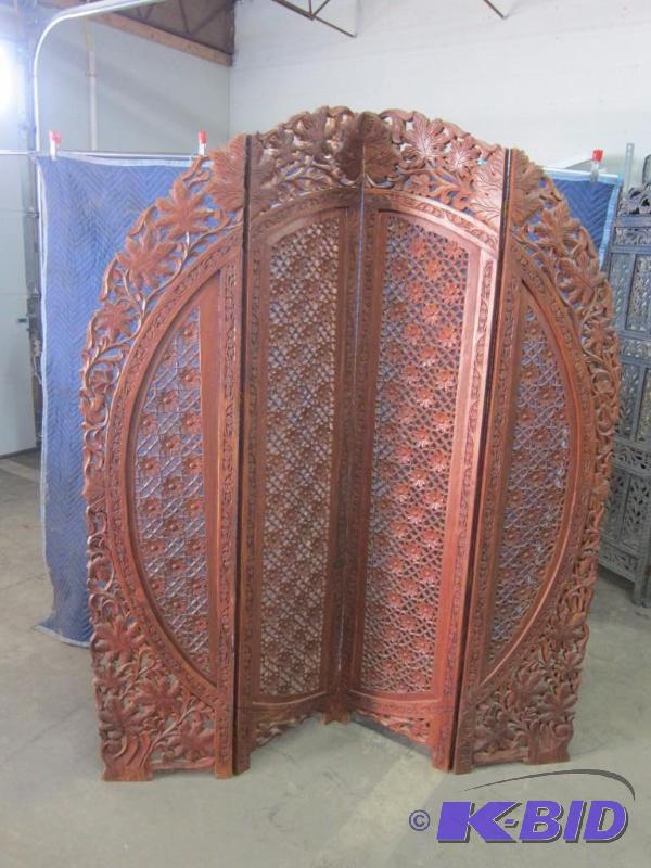Ornate Wood Screen