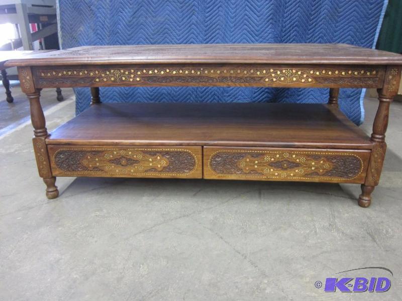 Ornate Coffee Table