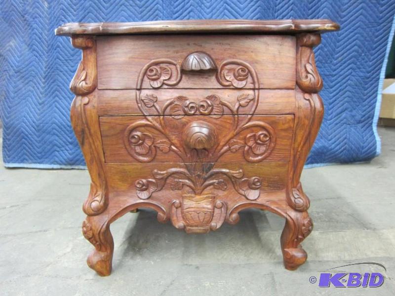 Nicely Carved Night Stand