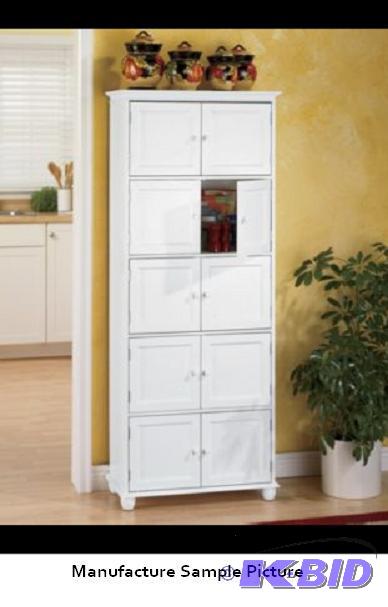 10 Door Pantry  White - Incredibly compact st...