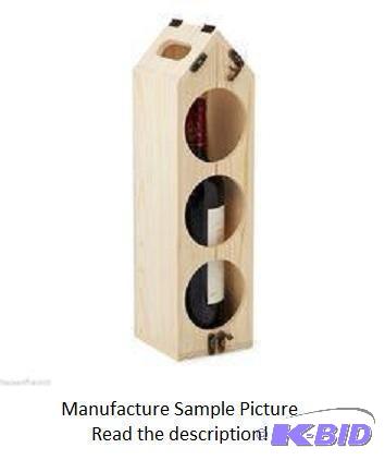 Two Item Lot  Rack Pack - Collapsible wine bo...