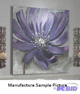 Midnight Blossom Flower Painting - This lush ...