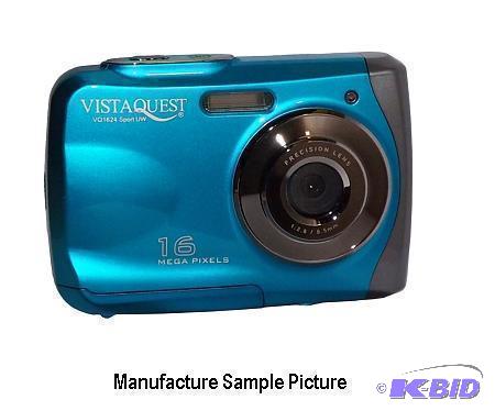 Vistaquest 16 Mega Pixel Digital Camera - Blu...