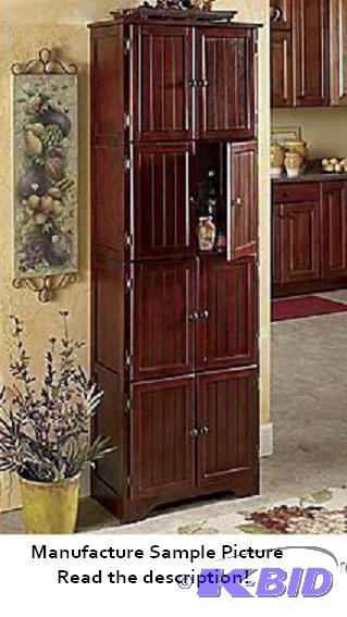 Walnut 8 Door Exclusive Cabinet - Four compar...