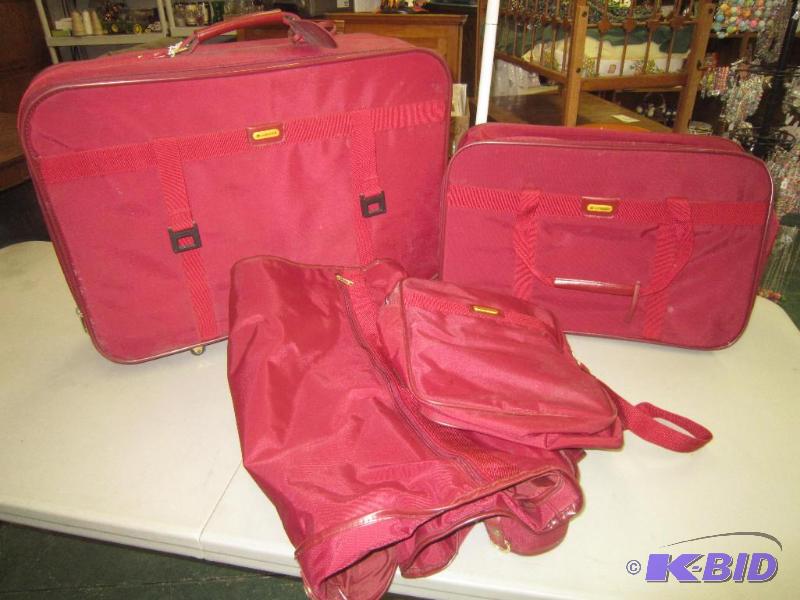 Travel Suitcases (4 piece set) - Burgandy - Samsonite