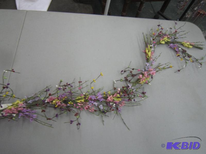 Pink, Purple & Yellow Garland
