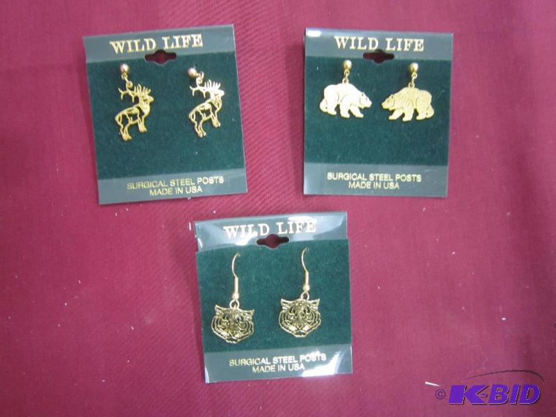 Set of 3 pairs of NEW Earrings