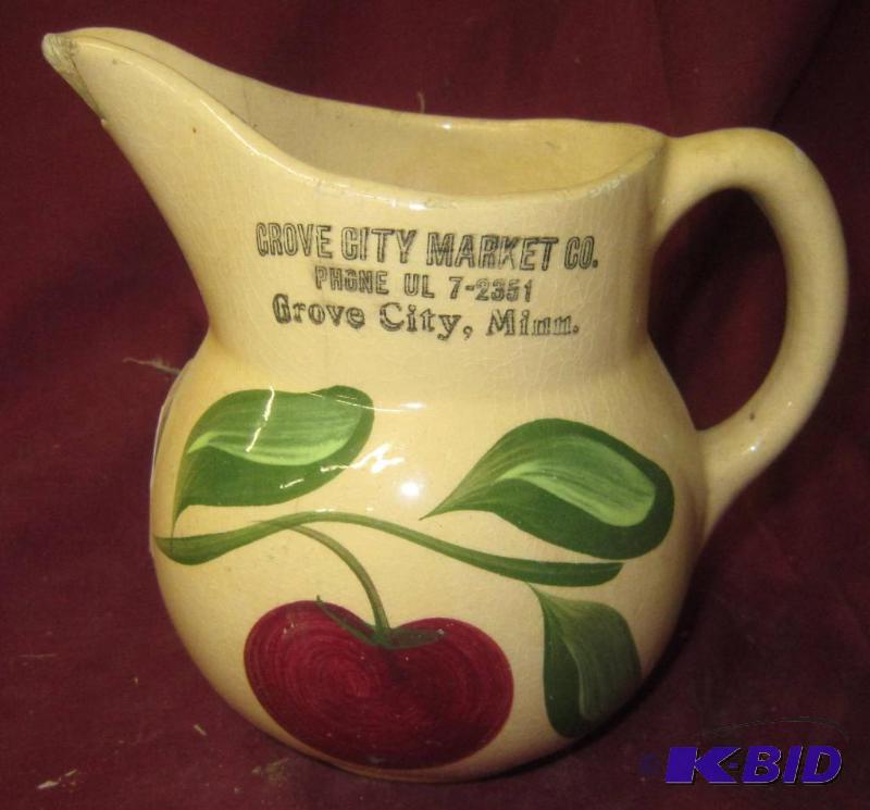 Watt Apple Pitcher - Grove City Market Company UL72351