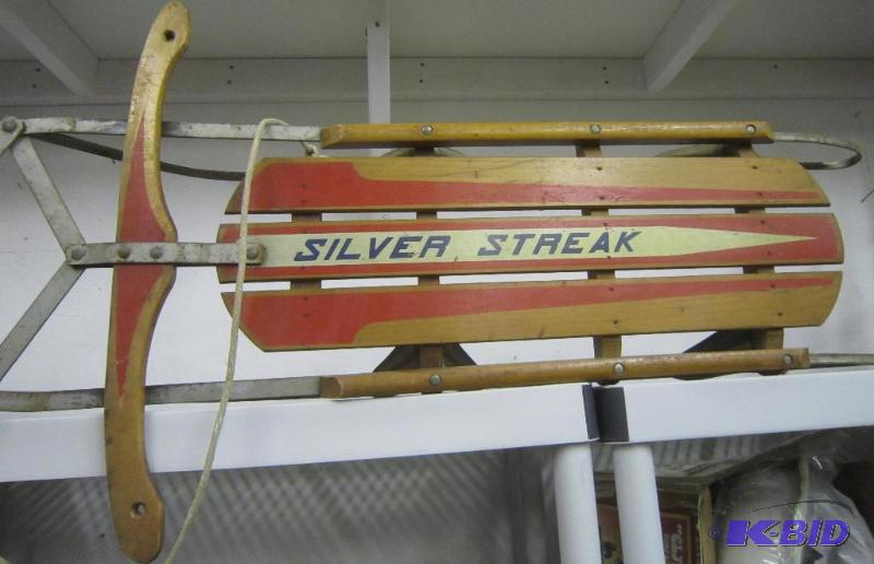 Silver Streak Sled - Antique