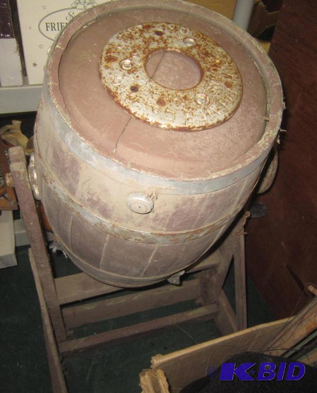 Antique Churn with Stand - HH Palmer and Company Dec 11th 1894 - Rockford IL