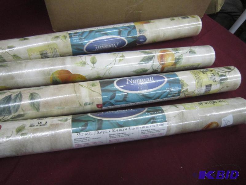 BOX LOT WALL PAPER
