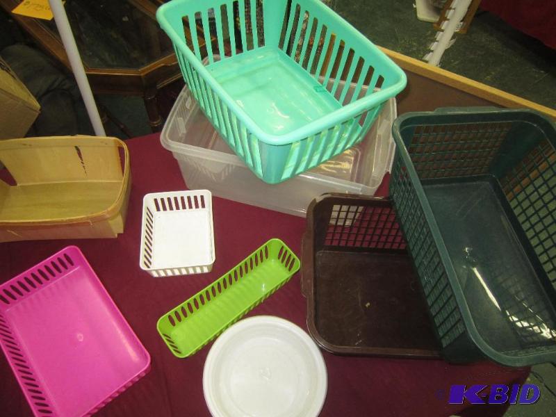 BOX LOT - Totes and Baskets