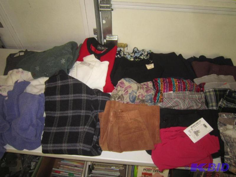 LARGE BOX LOT - CLOTHES