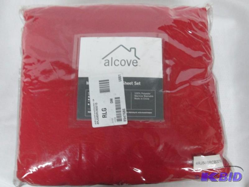 Alcove Microfiber Flannel Sheet Set - Queen